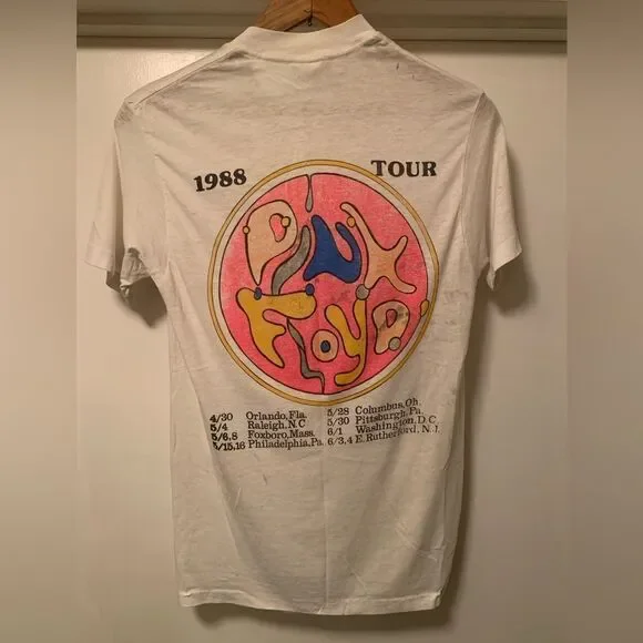 1988 Pink Floyd A Momentary Lapse of Reason Tour Shirt Vintage 80s Band Tee 1987 - Picture 3 of 10